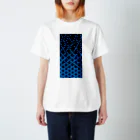 bonnylochの麻の葉_Blue スタンダードTシャツ