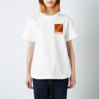 ムキデザの絹さや　オレンジ Regular Fit T-Shirt