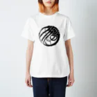 AsobuyerのSF家紋「顔に壽海老」 Regular Fit T-Shirt