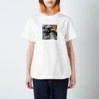Wakachisのﾍﾞﾆｼｬﾝ モザイク Regular Fit T-Shirt