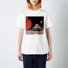 xsotaショップの宇宙を漂う寿司キャット Regular Fit T-Shirt