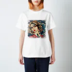 【ホラー専門店】ジルショップのアメリカン女性 スタンダードTシャツ