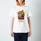 YUMEのUSAGI IN THE HAMBURGER Regular Fit T-Shirt