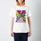 MINIMUMのカラフルカエル様 Regular Fit T-Shirt