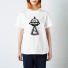 CɐkeccooのUFO★キャトルミューティレーション★ブラック Regular Fit T-Shirt