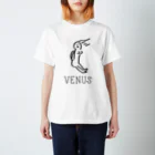 CONTE. suzuri店のT31-Venus-BL スタンダードTシャツ