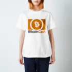 bitcoinersの【B】ビットコインキャッシュシンボル Regular Fit T-Shirt