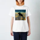 しまんちゅのA dog skydiving スタンダードTシャツ