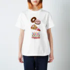 フォーヴァのスイーツタイム－ドーナッツ・クレープ・誕生日ケーキ－sweets time－スイーツタイム－ Regular Fit T-Shirt