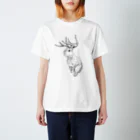 ●mugi to hana●のJackalope× スタンダードTシャツ