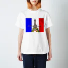 葛西 沙羅📪🦋のJ`aime la France. スタンダードTシャツ