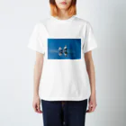 kikibeyaのスワンスワン Regular Fit T-Shirt