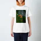 osayuのオレンジチューリップ Regular Fit T-Shirt