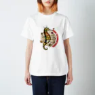 キカイ王国【イラストレーター城谷俊也】Kikaioukokuのキカイ・タツノオトシゴTシャツ Regular Fit T-Shirt
