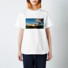 Qの春の夕焼け Regular Fit T-Shirt