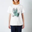 早紀❀ミクのふてぶてわんこ スタンダードTシャツ