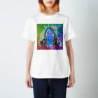 PALM⇔MERMAID officialのMika Kitten Trance Open eyes Regular Fit T-Shirt