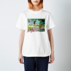 LONESOME TYPEのLong Vacation （野良猫） Regular Fit T-Shirt