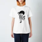 消しゴムはんこbabymiのぷりケツくん Regular Fit T-Shirt