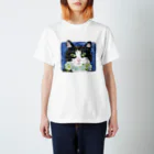 アートの綿毛のgraceful（猫の絵ブログ） Regular Fit T-Shirt