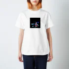 ナトリウム屋さんの夜景と女の子 Regular Fit T-Shirt