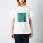 シロイアトリエのnoise-choco-mint Regular Fit T-Shirt