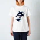 gomaphのシャチ群れ Regular Fit T-Shirt