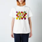 フォーヴァのフルーツALL－fruits and vegetables word chain－ベジフルしりとり－  Regular Fit T-Shirt