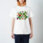 フォーヴァのベジタブルALL－fruits and vegetables word chain－ベジフルしりとり－ スタンダードTシャツ