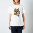 ヤマノナガメの犬と宝物 スタンダードTシャツ