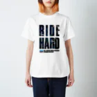 Bikeman_Enduro_ChannelのG-NET OFFICIAL GOODS RIDE HARD BLUE スタンダードTシャツ