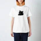 sua_britishblueの子猫のスアちゃん スタンダードTシャツ