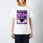 AVARE-アヴァール-のLIKEorLOVE Regular Fit T-Shirt