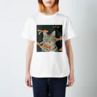 おちょぴの金魚と猫 Regular Fit T-Shirt
