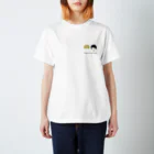 TBSラジオ「真空ジェシカのラジオ父ちゃん」グッズのラジ父シルエットTシャツ（白） Regular Fit T-Shirt