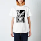 マフィア猫アイテムのマフィア猫アイテム　シリーズ　ハスキーの子分2ロキのアイテム Regular Fit T-Shirt
