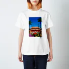 HOMARE DRAGONの「きらめく首里城」琉球デジタル版画　TY0005D Regular Fit T-Shirt