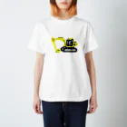 なかむらよすぃ＊DESIGN SHOPのドット絵 ショベルカー Regular Fit T-Shirt