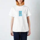 KUMIUCHIのお花ー水色 Regular Fit T-Shirt