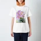 SUZURI.KEY-CHANの昼咲き月見草BF0902 Regular Fit T-Shirt