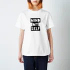 naran shopのmind my self Regular Fit T-Shirt