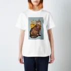 おちょぴのFlower Cat Fairies K Regular Fit T-Shirt