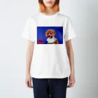 temple islandの70s USA ver Good smile dog Regular Fit T-Shirt