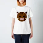 フォーヴァの干支丸-亥-animal up-アニマルアップ- Regular Fit T-Shirt