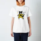 gogocats-shopのブルースニャー猫 Regular Fit T-Shirt