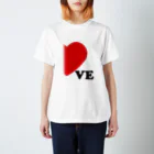 モルTの【suzuri店限定】ドットが♥　ラブラブ　VE　ペアルック Regular Fit T-Shirt