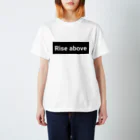 ALPHABETのRise above スタンダードTシャツ