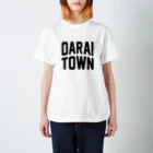 JIMOTOE Wear Local Japanの大洗町 OARAI TOWN スタンダードTシャツ