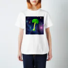 AI画家『Stable Diffusion』Shopのスペース・ブロッコリー🥦 スタンダードTシャツ