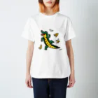 さはらそのこ｜イラストレーターのワニとバナナ Regular Fit T-Shirt